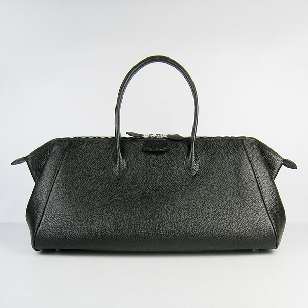Cheap Hermes Paris Bombay Large Bag Black H2809